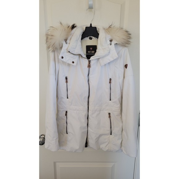 Women's Luxury High End Post Card Winter Coat - Picture 1 of 12